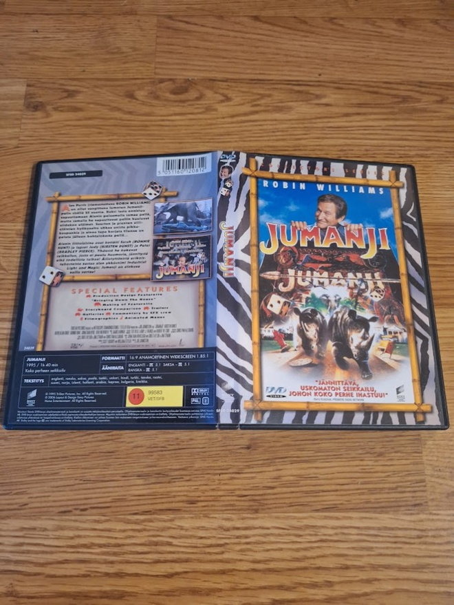 Jumanji-SUOMIJULKAISU