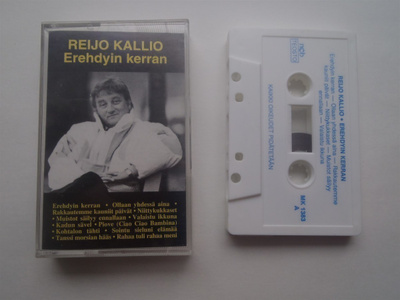 REIJO KALLIO - EREHDYIN KERRAN c-kasetti ( Hyvä kunto )
