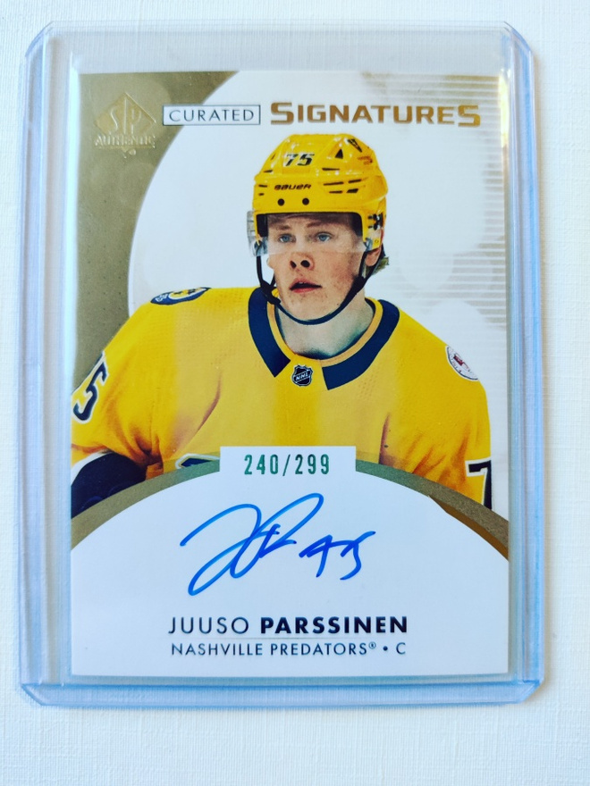 Juuso Pärssinen - 22-23 SP Curated Signatures /299