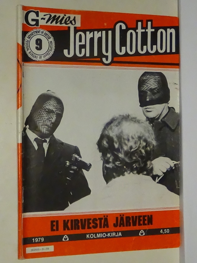 G-mies Jerry Cotton n:o 9 1979 - Ei kirvestä järveen
