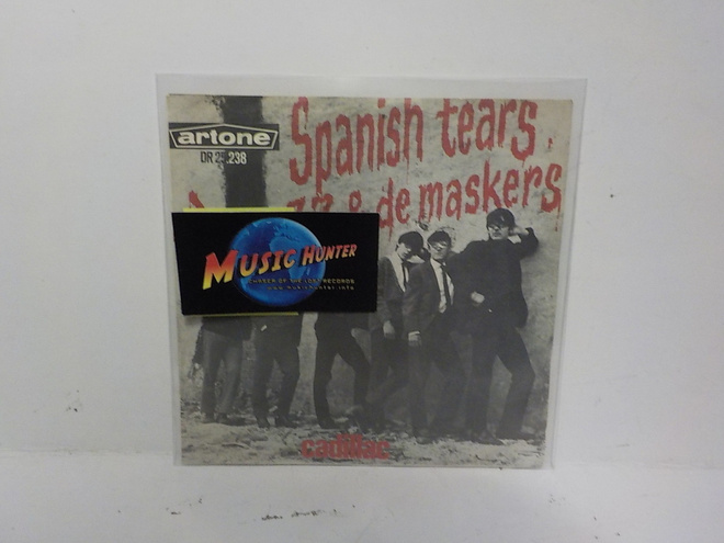 ZZ & DE MASKERS - SPANISH TEARS 1964 EX-/EX 7"
