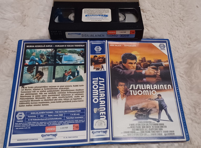 Sisialainen tuomio Vhs Fix (Cannon Group, Italo-Crime)