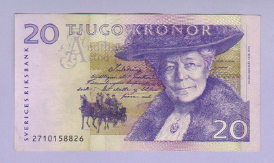 Ruotsi 20 Kronor v.2002 P-63a