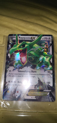 Rayquaza EX (ROS 75) Roaring Skies ULTRA RARE card