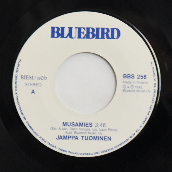 Single: Tuominen, Jamppa - Musamies / Muistojen valssi