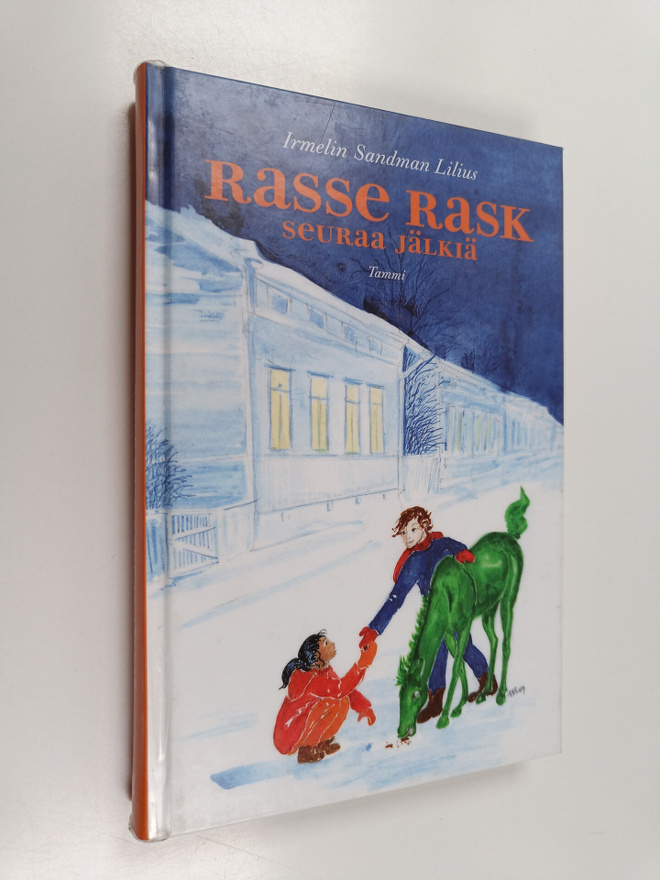 Irmelin Sandman Lilius : Rasse Rask seuraa jälkiä