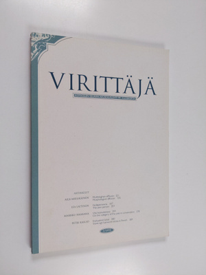 Virittäjä 3/1995