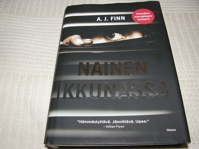 A. J. Finn Nainen ikkunassa   -sid