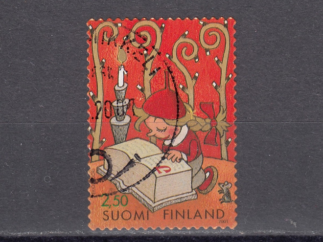 2001 Lape 1583 Joulu - Tonttutyttö