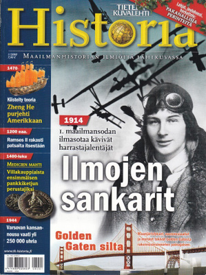 Tieteen Kuvalehti HISTORIA 1/2008 Ilmojen sankarit 1914-18