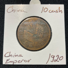 China 10 cash - China Emperor 1920 - pikkukuva 1