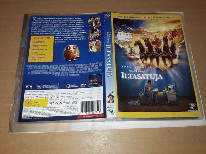 Iltasatuja - SF Region 2 DVD (Disney DVD)