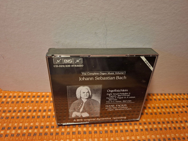 Bach:The Complete Organ Music Volume 3-Hans Fagius CD
