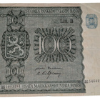 100 Markkaa 1945 Litt. B AG5463281 kl 3/4 - pikkukuva 1