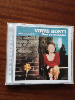2 CD- LEVYÄ: VIRVE ROSTI : OON VOIMISSAIN KAIKKI PARHAAT