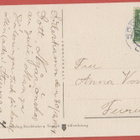 Jenny Nyström Tonttu kaivertaa koivunrunkoon - kulk v 1924 - pikkukuva 2