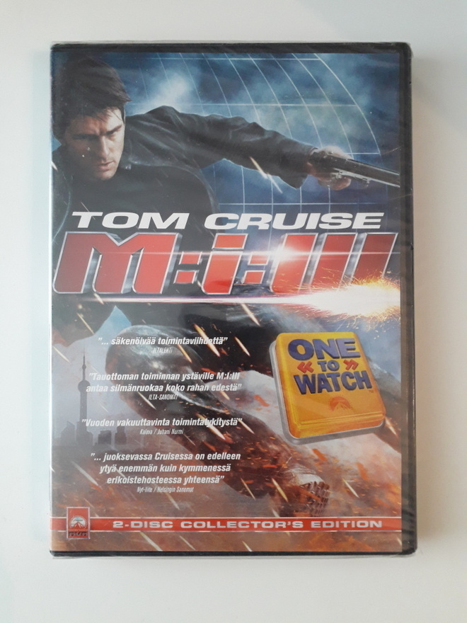 M:I: III, Mission impossible 3 UUSI - DVD
