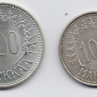 1957 100 markkaa ja 1958 200 markkaa - pikkukuva 1