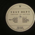 Test Dept: Proven In Action LP 1991 Industrial - pikkukuva 2