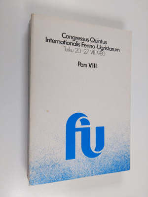 Congressus quintus internationalis Fenno-Ugristarum, Turk...
