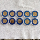 USA:n kullattuja presidentti dollareita 10 kpl.mint laatua - pikkukuva 3