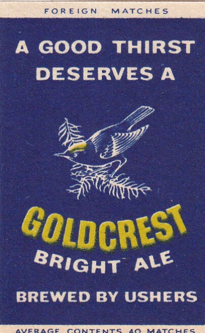 Goldcrest, Bright Ale.  foreign Mathes , s81