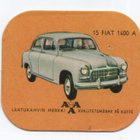 Kahvilappu AAA n:o 13 FIAT 1400 A - pikkukuva 1