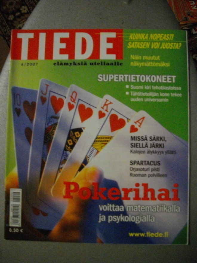 Tiede lehti Nro 6/2007 (6.11)