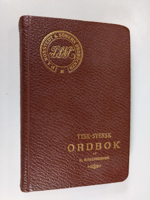 G. Rosenberger : Tysk-Svensk Ordbok