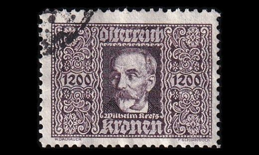 Itävalta 429 o Lentoposti 1200 Kr (1922)