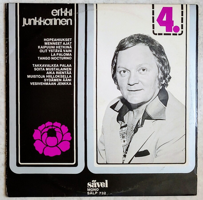 ERKKI JUNKKARINEN: Erkki Junkkarinen 4. – Sävel LP 1976
