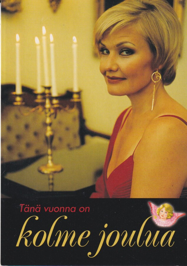 Karita Mattila. Kolme joulua . laulaja.  e146