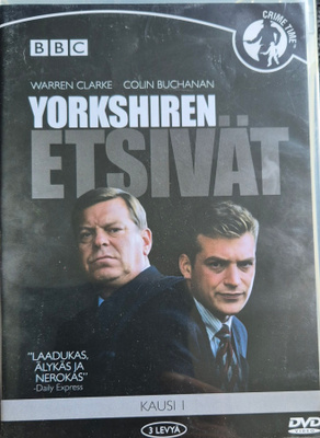 Yorkshiren etsivät kausi 1 -DVD