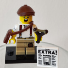 Lego Sanomalehtilapsi keräily figuuri - pikkukuva 1