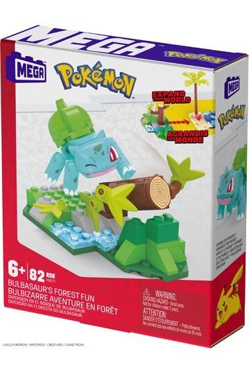 Pokémon Bulbasaur's Forest Fun Palikkasetti. UUSI