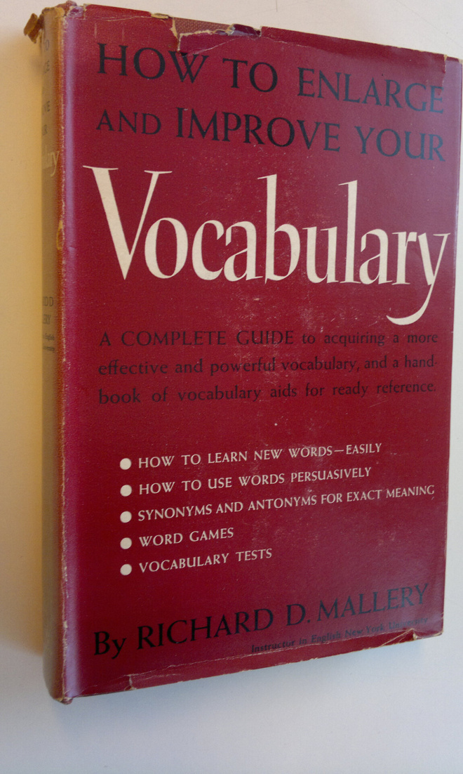 Richard D. Mallery : How to Enlarge and Improve your Voca...