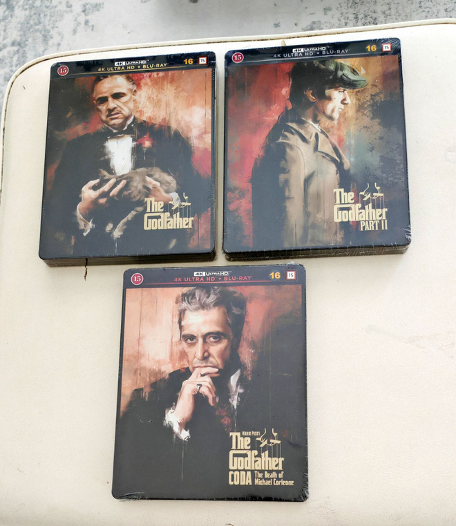 The godfather trilogia 4k steelbook