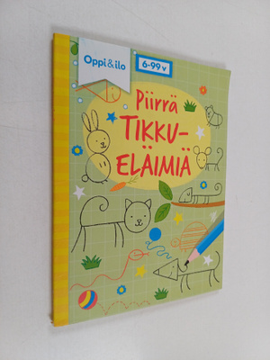 Minit Piirrä tikkueläimiä 4-8 v