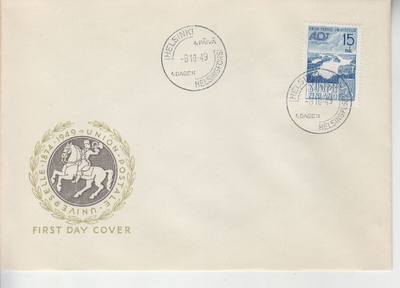 FDC 1949 UPU
