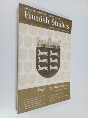 Börje Vähämäki : Special issue of journal of Finnish stud...