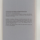 Svenska släkter Nr 1:1/1979 - pikkukuva 2