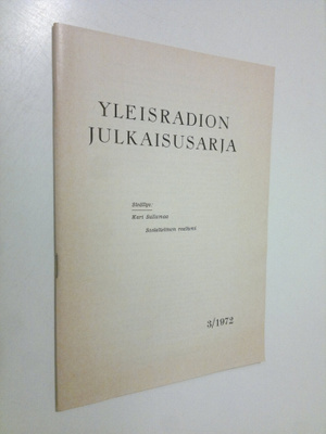 Yleisradion julkaisusarja 3/1972