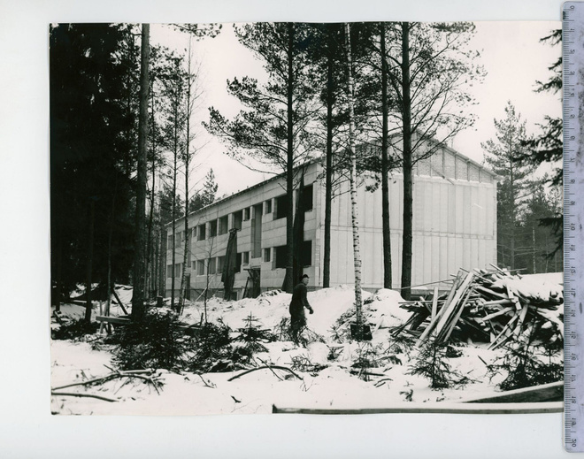 Asuinrakennus virkailijoille 1962 Vuosaari  Nordsjö-Kallvik