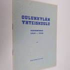Oulunkylän yhteiskoulu vuosikertomus 1949-1950 - pikkukuva 1