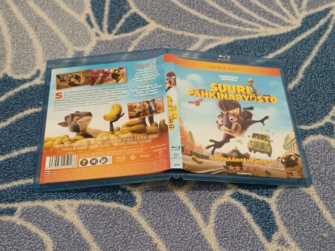 Suuri Pähkinäryöstö Blu-Ray