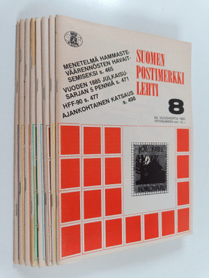 Suomen postimerkkilehti vuosikerta 1983 (numerot 1-8)