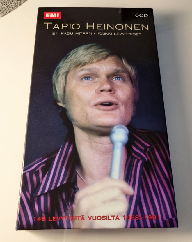 TAPIO HEINONEN - En kadu mitään / Kaikki levytykset (6 cd)