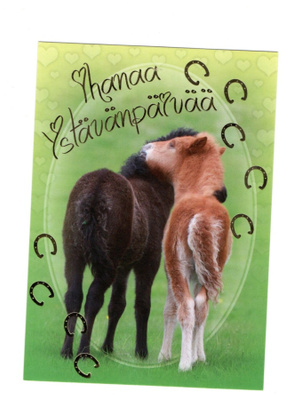 °°IHANAA YSTÄVÄNPÄIVÄÄ°° -KORTTI / (Korttiriihi)