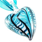 1023 .. Murano Lampwork Art Glass Taidelasi .. Kaulakoru - pikkukuva 1
