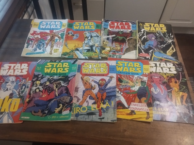 Star wars lehdet 1987 9 kpl